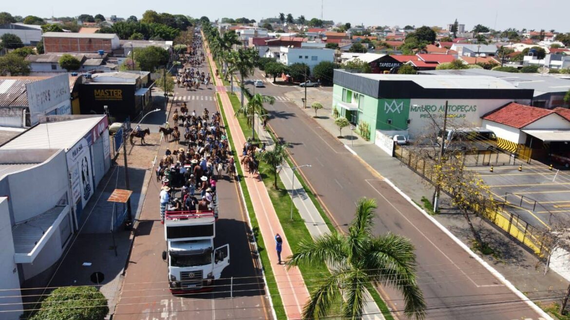 Cavalgada Cultural entra para a história em Goioerê