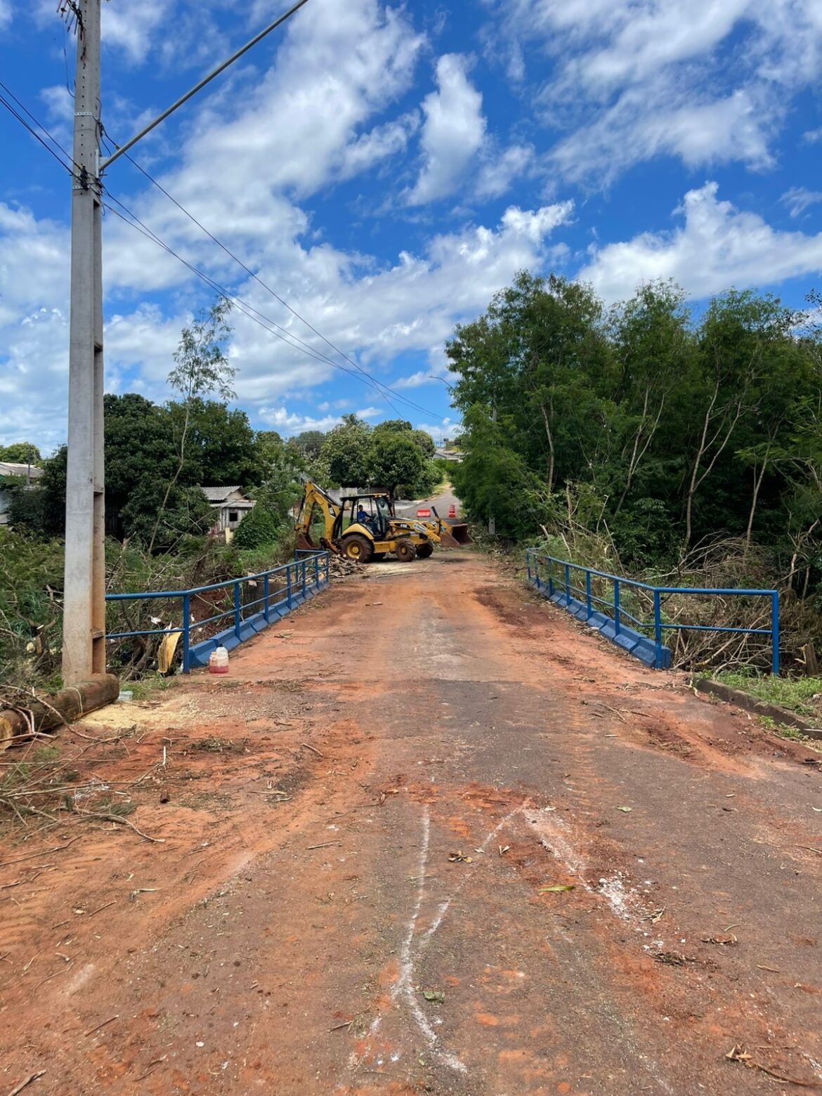 Governo Municipal acelera limpeza no Arroio Schmidt