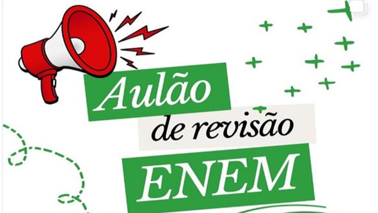 Aulão de Revisão do ENEM acontece em parceria com o Polo UAB, IFPR e UEM