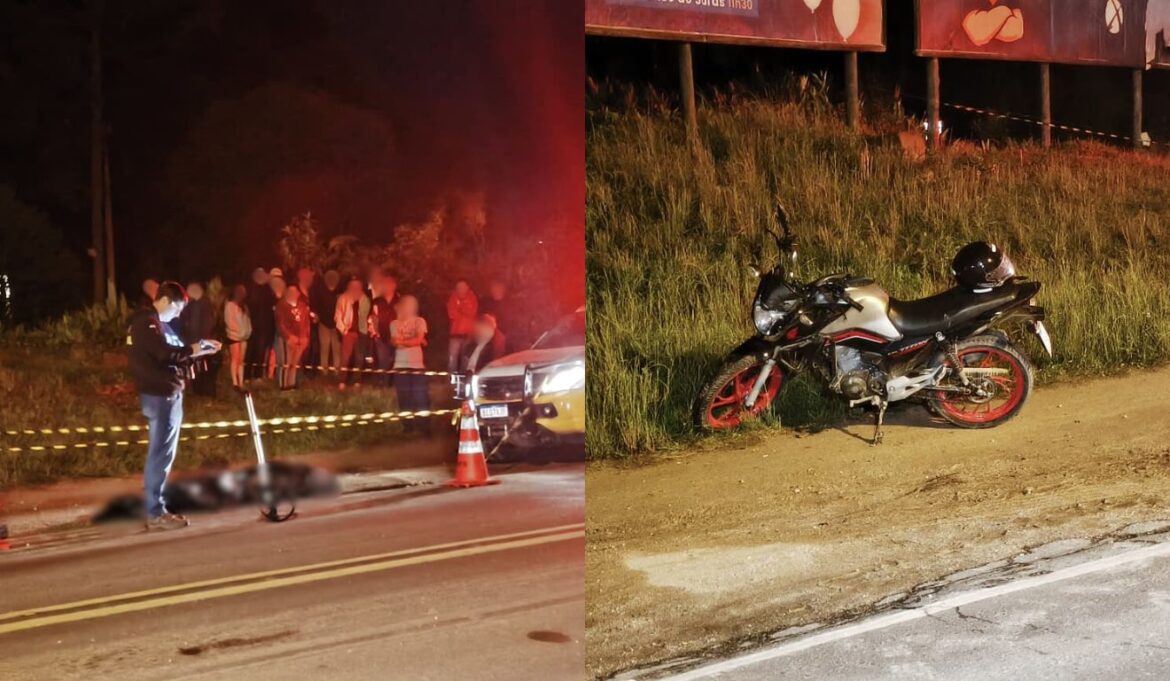 Primo de prefeito morre atropelado por motociclista de 17 anos na Grande Curitiba