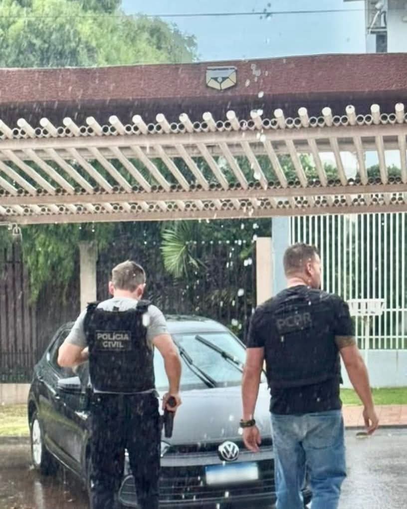 POLÍCIA CIVIL CUMPRE MANDADO DE BUSCA CONTRA INFLUENCER QUE AMEAÇOU DE MORTE O PREFEITO DE RIO BONITO DO IGUAÇU