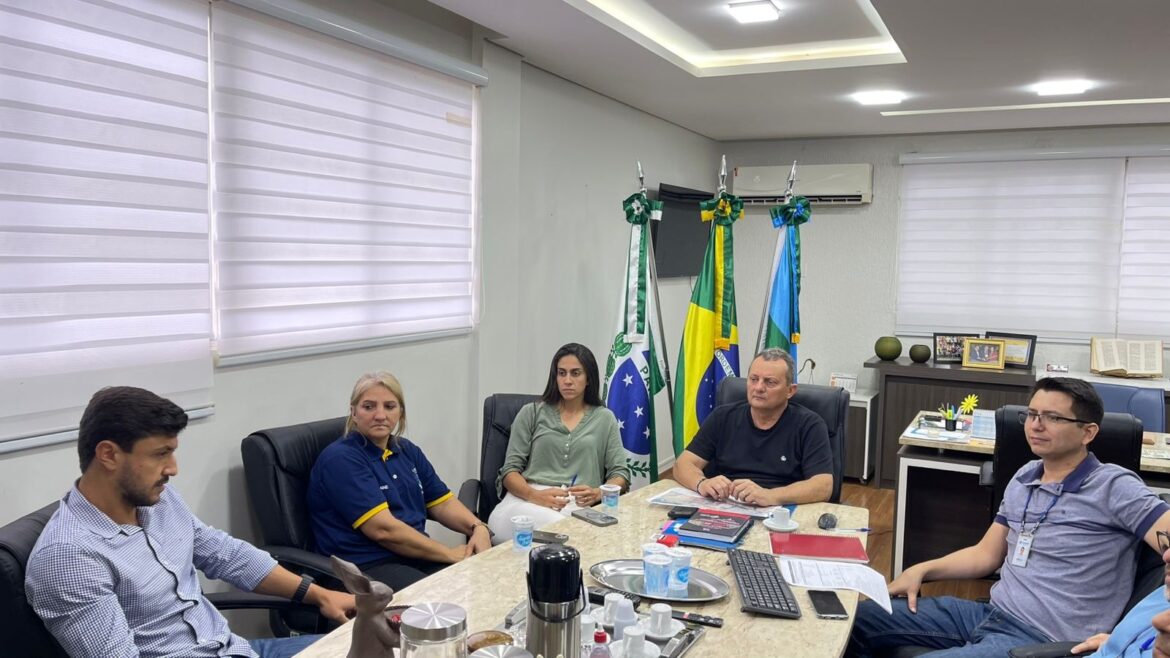 Prefeito Pedro Coelho autoriza início da ampliação do sistema de esgotamento sanitário de Goioerê.