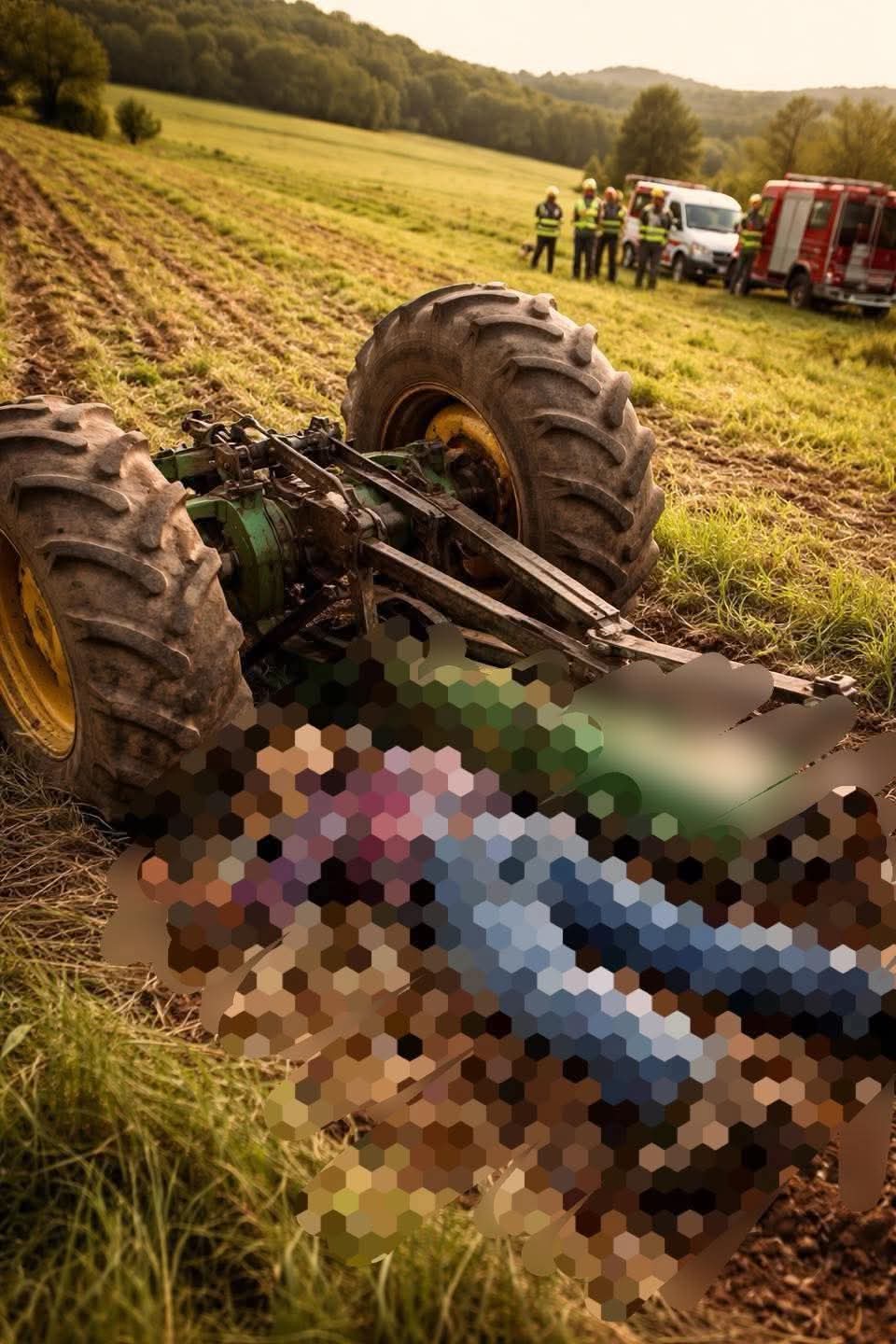TRAGÉDIA NO CAMPO: Agricultor morre após ser prensado por trator em propriedade rural.
