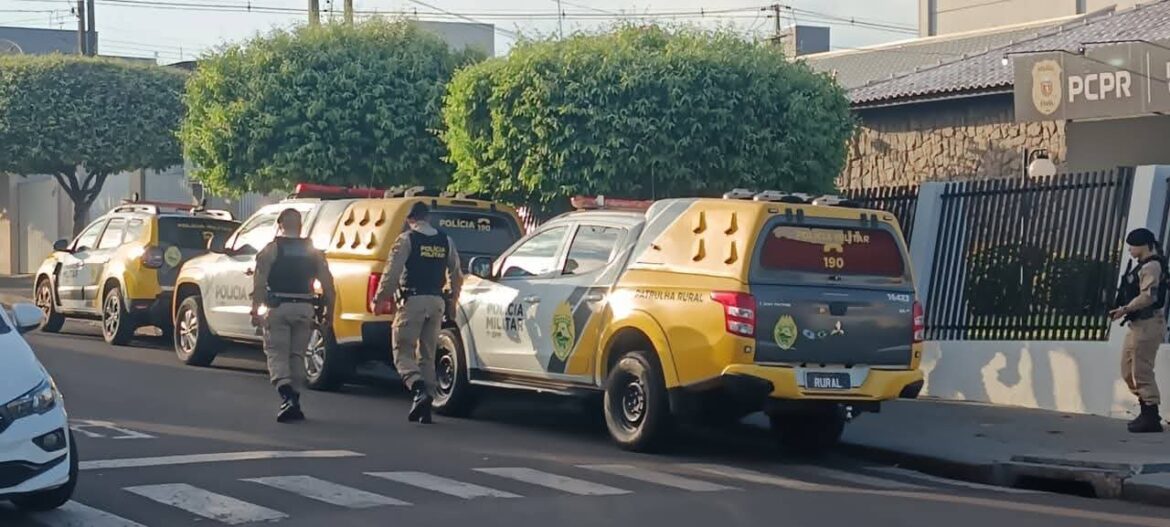 Operação Marco Zero mobiliza 145 policiais e cumpre 36 mandados em Goioerê e região