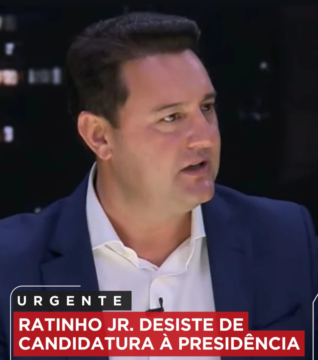 Ratinho Junior desiste de disputar a Presidência da República e seguirá no governo do ParanáO governador anunciou decisão em nota