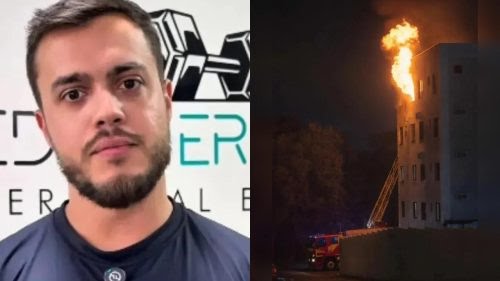 Luto –Morre personal trainer que ficou com 90% do corpo queimado após explosão em apartamento em Foz do Iguaçu