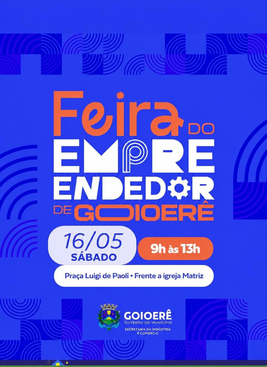 Governo Municipal promove Feira do Empreendedor neste sábado