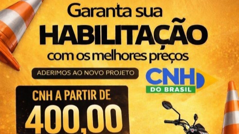 Auto Escola São Cristóvão lança CNH a partir de R$ 400. CLIQUE AQUI APROVEITE