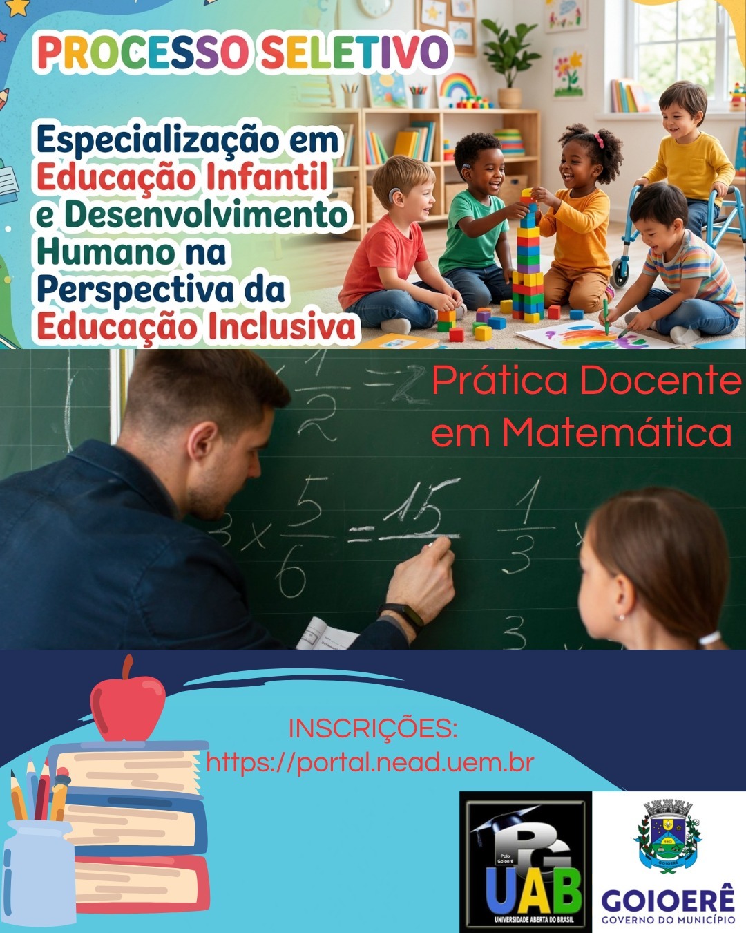 Goioerê abre inscrições para cursos de especialização EAD em parceria com a UEMO