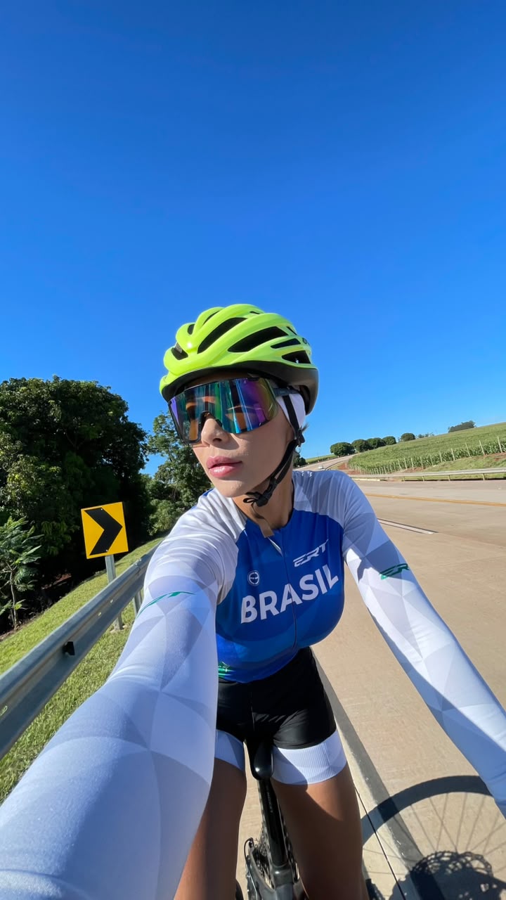 Goioerense Vanessa Marcon encara desafio de mais de 340 km de bike no Caminho da Fé.