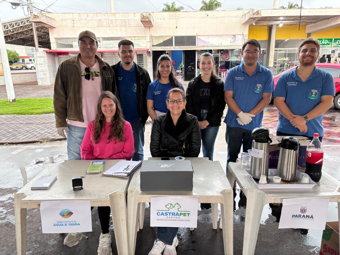 Governo Municipal realiza campanha de vacinação antirrábica e imuniza 210 pets