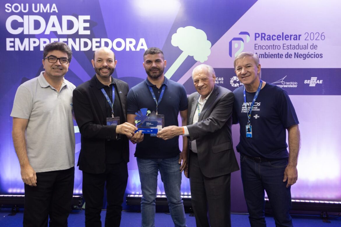 GOVERNO MUNICIPAL faz Goioere ser reconhecida pelo pelo Sebrae/PR como Cidade Empreendedora